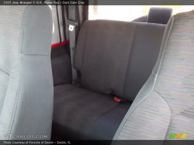 Flame Red / Dark Slate Gray 2005 Jeep Wrangler X 4x4