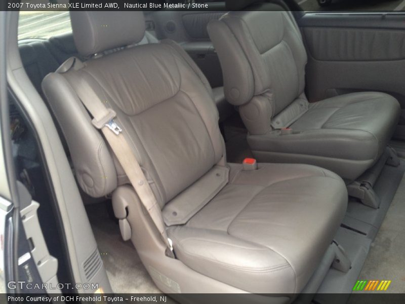 Nautical Blue Metallic / Stone 2007 Toyota Sienna XLE Limited AWD