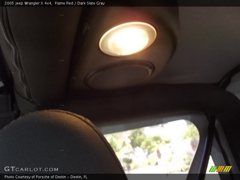 Flame Red / Dark Slate Gray 2005 Jeep Wrangler X 4x4