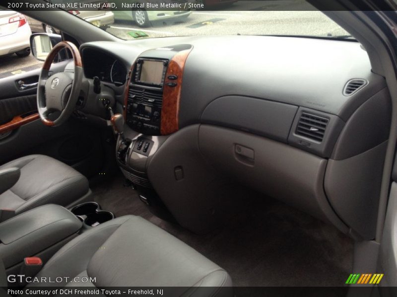 Nautical Blue Metallic / Stone 2007 Toyota Sienna XLE Limited AWD