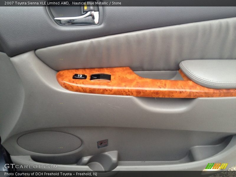 Nautical Blue Metallic / Stone 2007 Toyota Sienna XLE Limited AWD