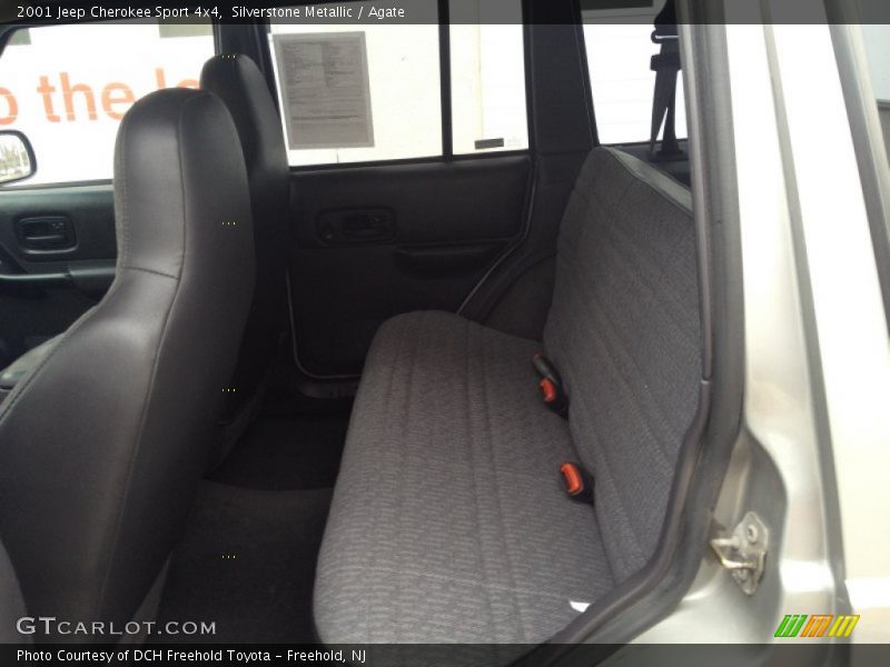 Silverstone Metallic / Agate 2001 Jeep Cherokee Sport 4x4