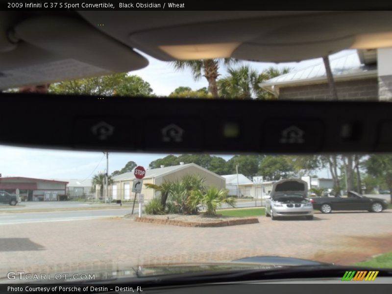 Black Obsidian / Wheat 2009 Infiniti G 37 S Sport Convertible