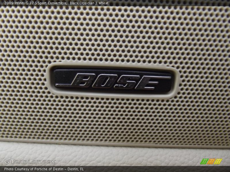 Audio System of 2009 G 37 S Sport Convertible