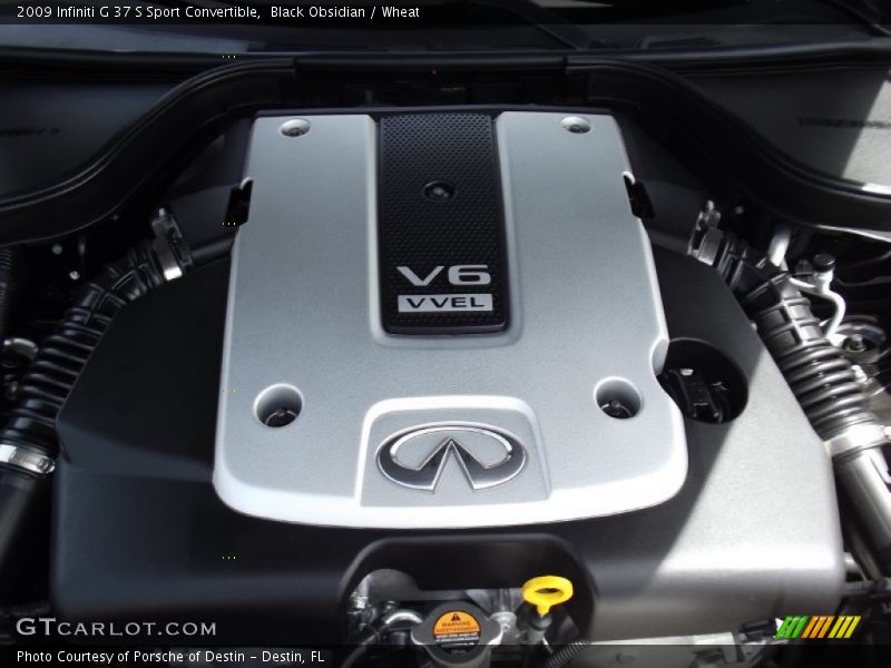  2009 G 37 S Sport Convertible Engine - 3.7 Liter DOHC 24-Valve VVEL V6
