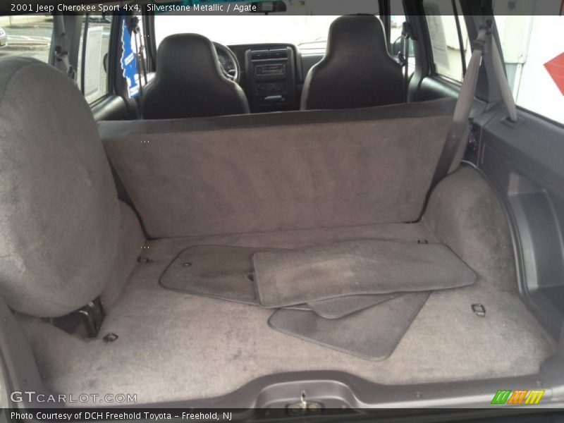 Silverstone Metallic / Agate 2001 Jeep Cherokee Sport 4x4