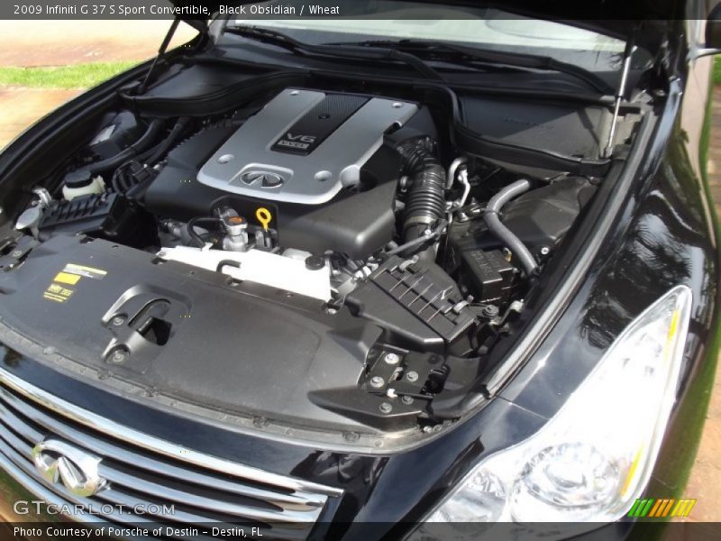  2009 G 37 S Sport Convertible Engine - 3.7 Liter DOHC 24-Valve VVEL V6