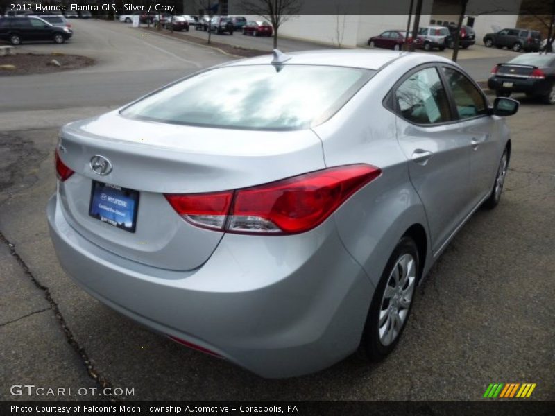 Silver / Gray 2012 Hyundai Elantra GLS
