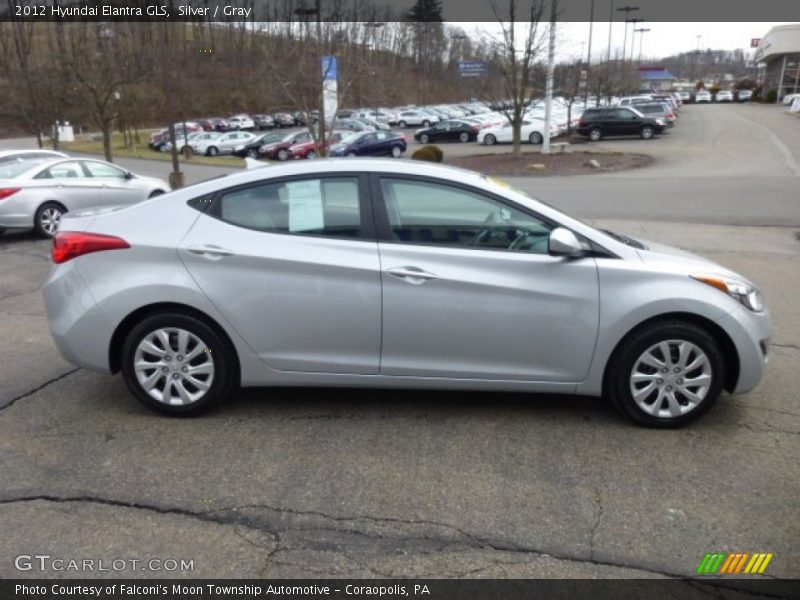 Silver / Gray 2012 Hyundai Elantra GLS