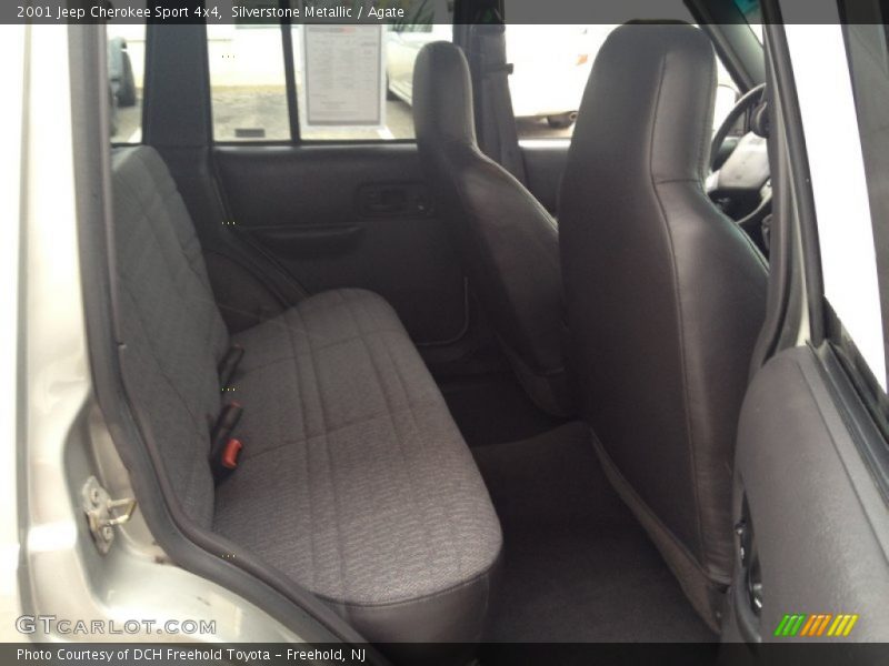 Silverstone Metallic / Agate 2001 Jeep Cherokee Sport 4x4