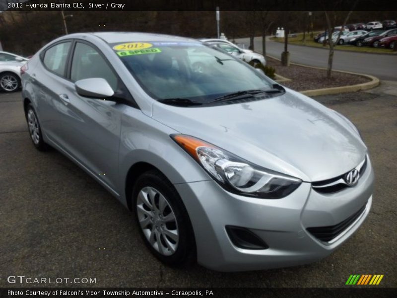Front 3/4 View of 2012 Elantra GLS