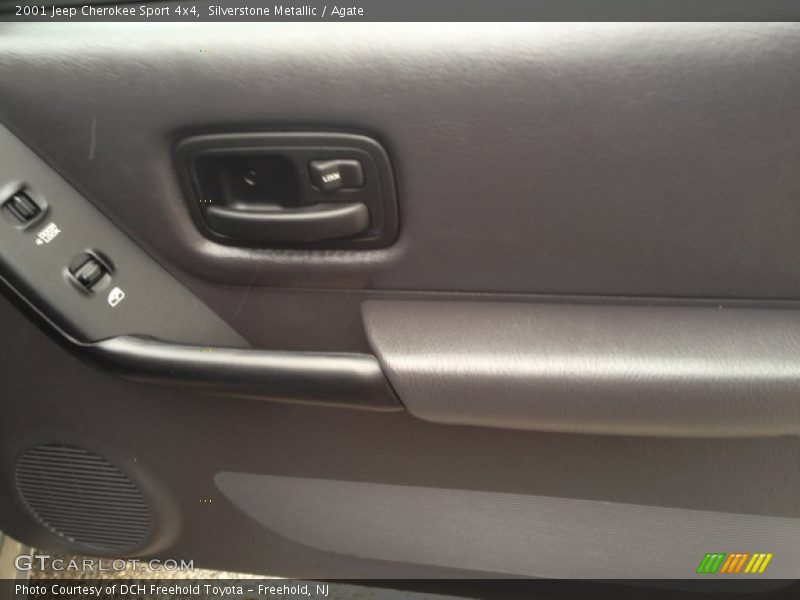 Silverstone Metallic / Agate 2001 Jeep Cherokee Sport 4x4