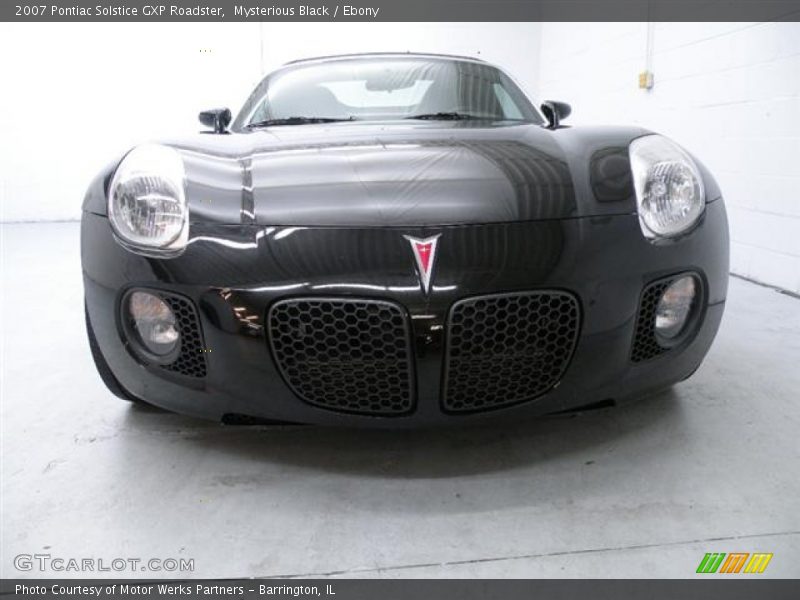 Mysterious Black / Ebony 2007 Pontiac Solstice GXP Roadster