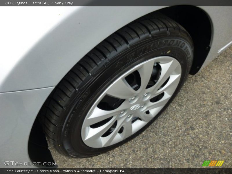 Silver / Gray 2012 Hyundai Elantra GLS
