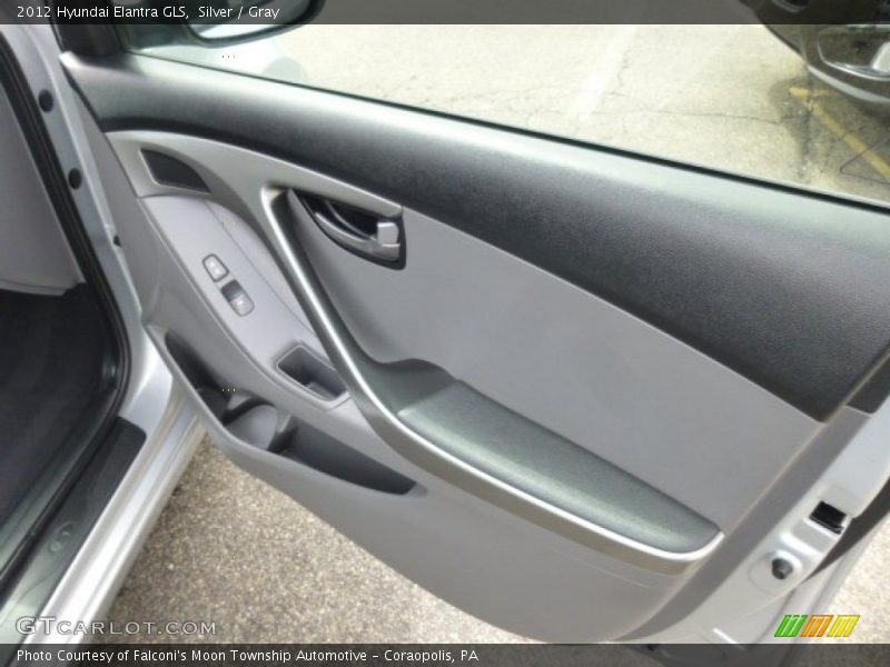 Silver / Gray 2012 Hyundai Elantra GLS
