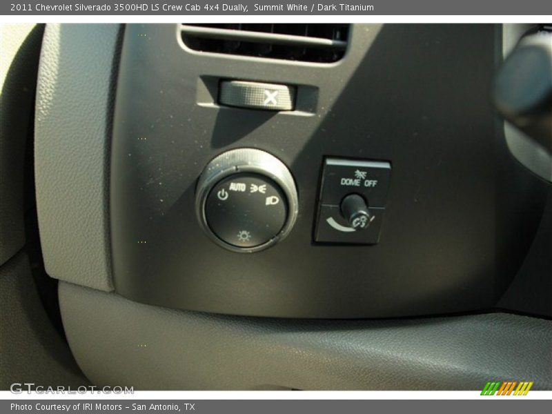 Summit White / Dark Titanium 2011 Chevrolet Silverado 3500HD LS Crew Cab 4x4 Dually