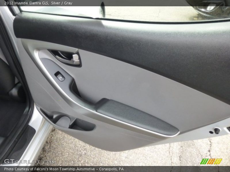 Silver / Gray 2012 Hyundai Elantra GLS