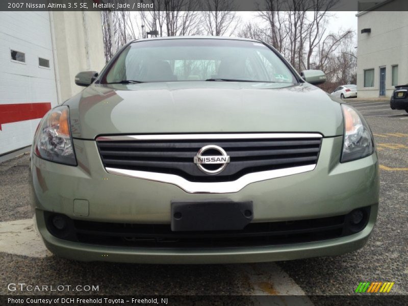 Metallic Jade / Blond 2007 Nissan Altima 3.5 SE