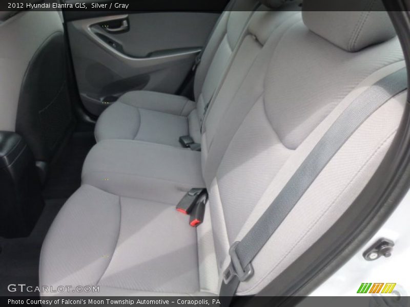 Silver / Gray 2012 Hyundai Elantra GLS