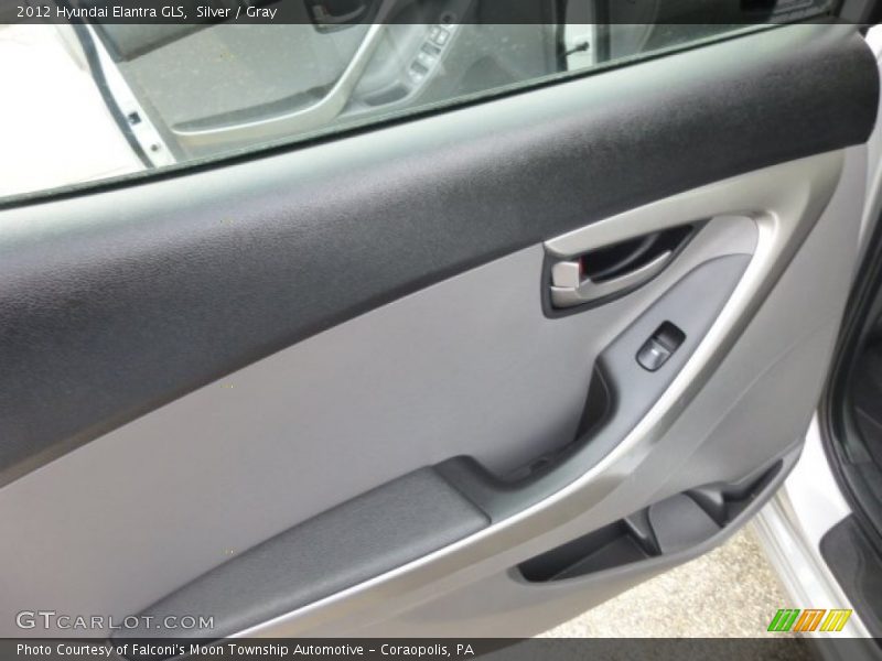 Silver / Gray 2012 Hyundai Elantra GLS