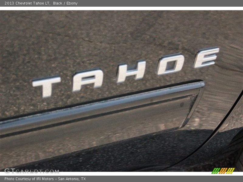 Black / Ebony 2013 Chevrolet Tahoe LT
