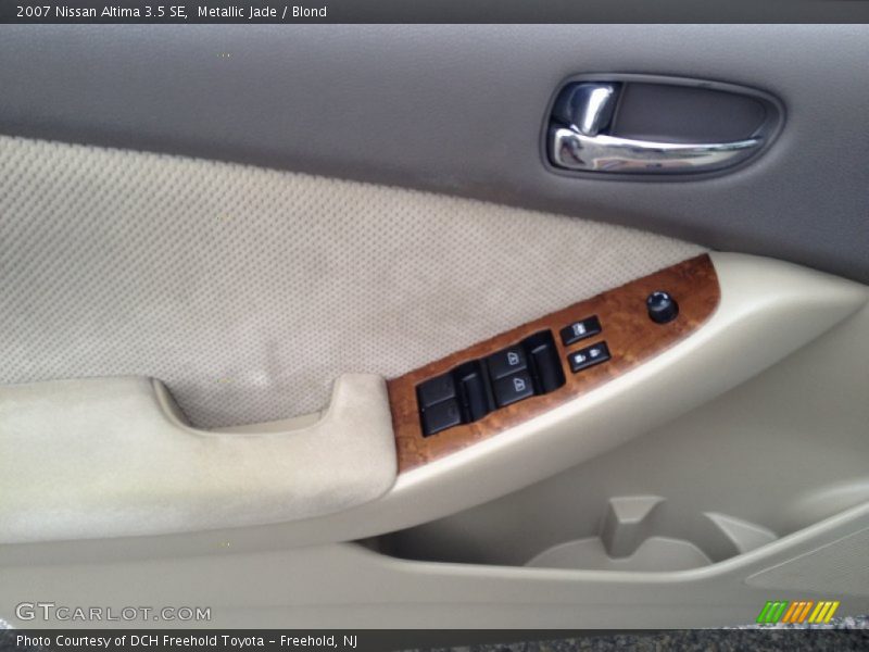 Metallic Jade / Blond 2007 Nissan Altima 3.5 SE