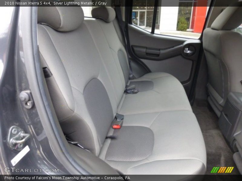 Silver Lightning Metallic / Gray 2010 Nissan Xterra S 4x4