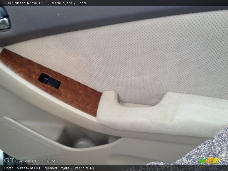 Metallic Jade / Blond 2007 Nissan Altima 3.5 SE