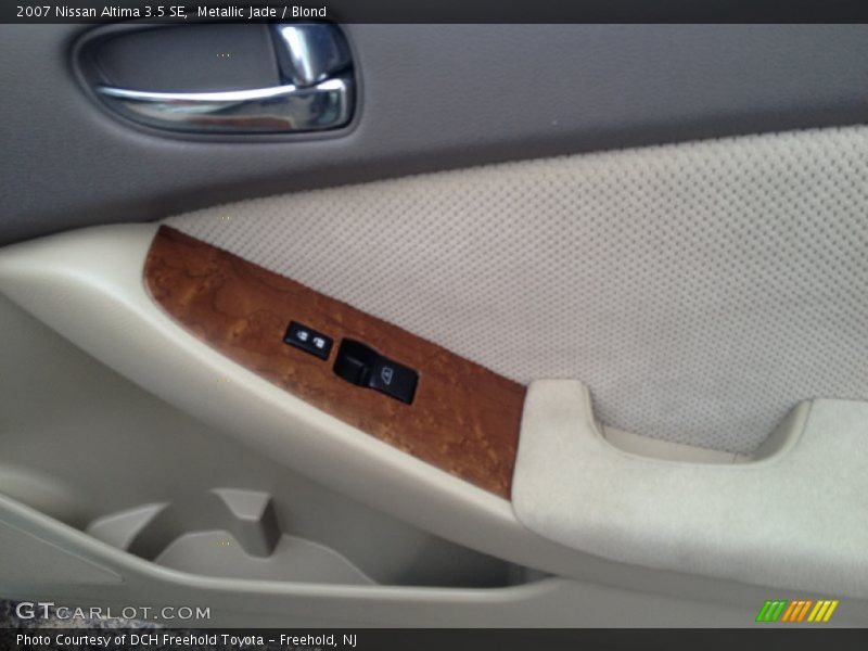 Metallic Jade / Blond 2007 Nissan Altima 3.5 SE