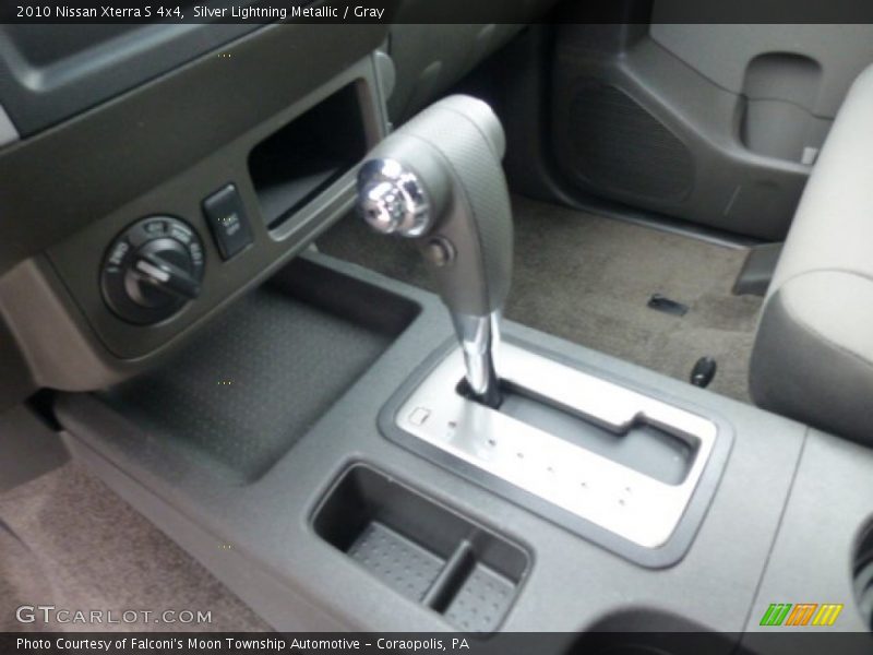 Silver Lightning Metallic / Gray 2010 Nissan Xterra S 4x4