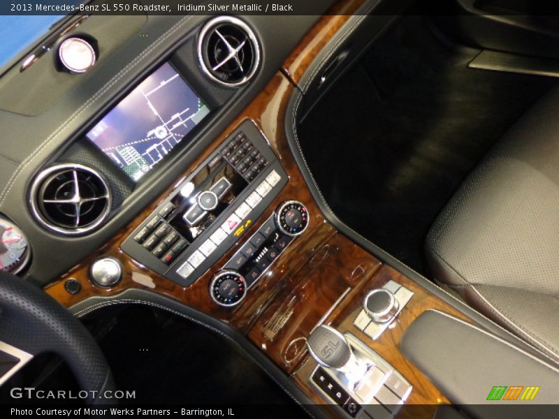 Iridium Silver Metallic / Black 2013 Mercedes-Benz SL 550 Roadster