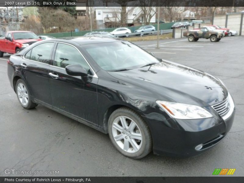 Black Onyx / Black 2007 Lexus ES 350