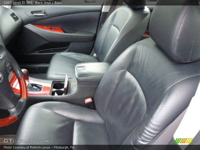 Black Onyx / Black 2007 Lexus ES 350