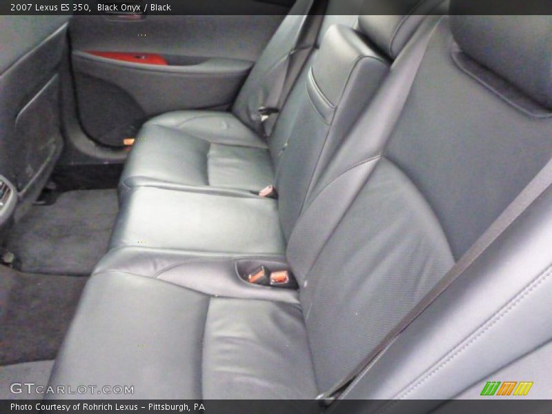 Black Onyx / Black 2007 Lexus ES 350