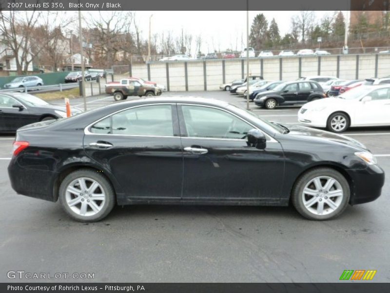 Black Onyx / Black 2007 Lexus ES 350