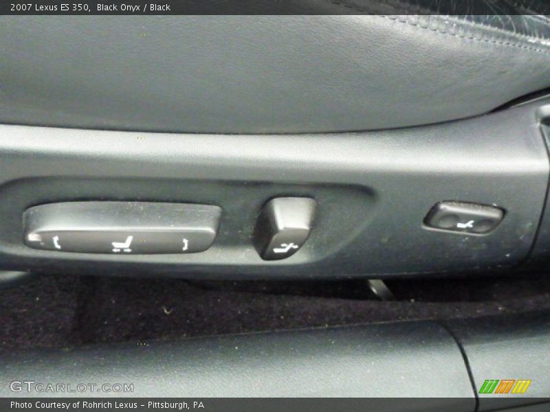 Black Onyx / Black 2007 Lexus ES 350