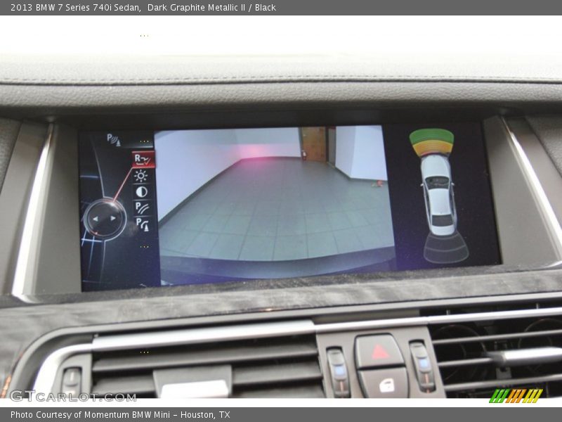 Dark Graphite Metallic II / Black 2013 BMW 7 Series 740i Sedan