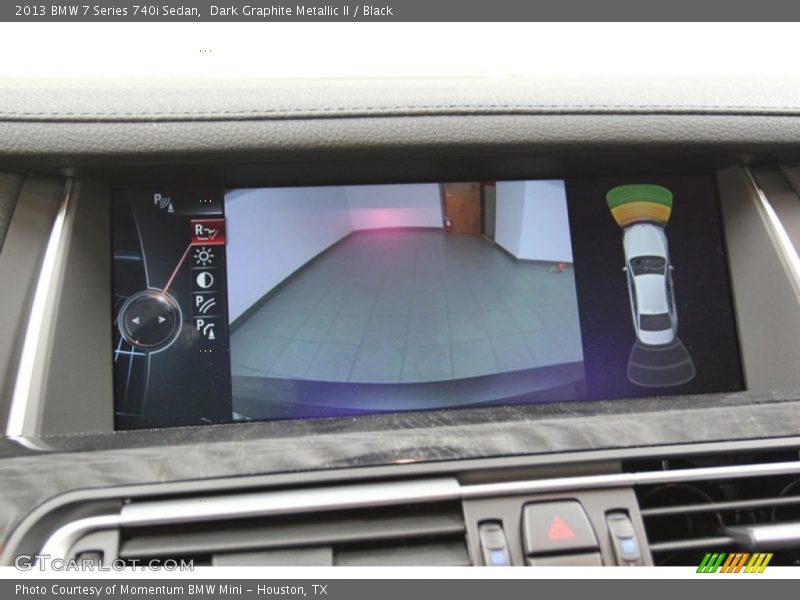 Dark Graphite Metallic II / Black 2013 BMW 7 Series 740i Sedan