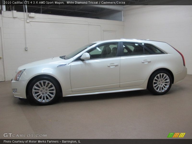 2010 CTS 4 3.6 AWD Sport Wagon White Diamond Tricoat