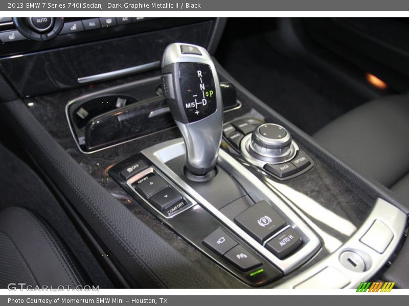 Dark Graphite Metallic II / Black 2013 BMW 7 Series 740i Sedan