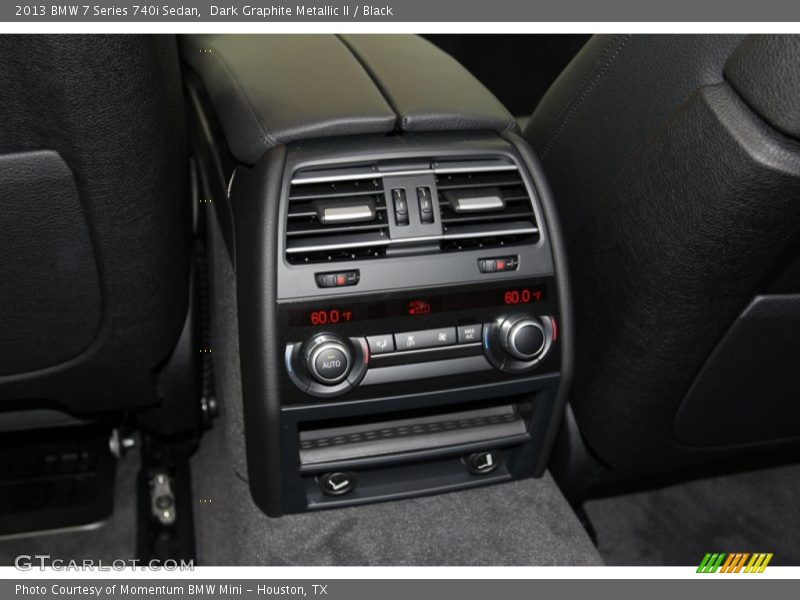 Dark Graphite Metallic II / Black 2013 BMW 7 Series 740i Sedan