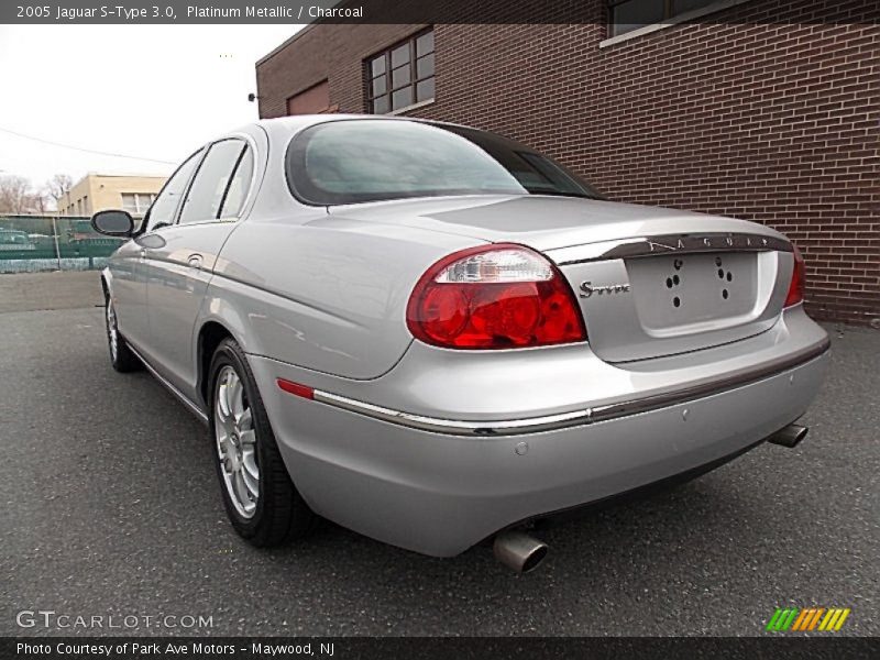 Platinum Metallic / Charcoal 2005 Jaguar S-Type 3.0
