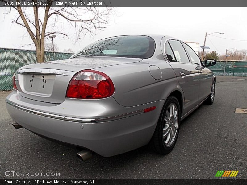Platinum Metallic / Charcoal 2005 Jaguar S-Type 3.0