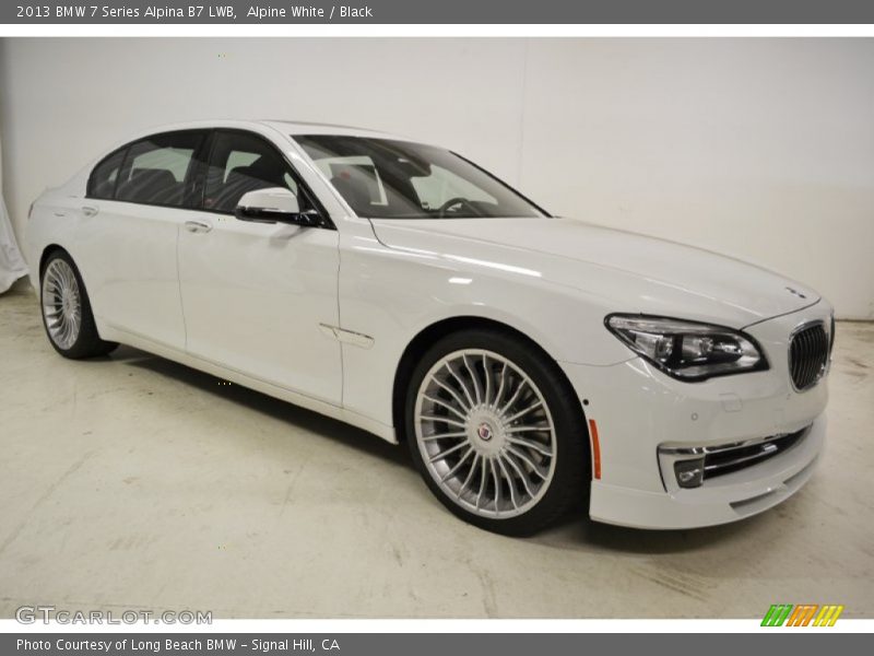 Front 3/4 View of 2013 7 Series Alpina B7 LWB