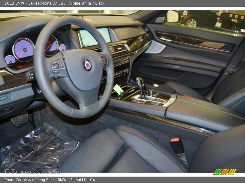 Black Interior - 2013 7 Series Alpina B7 LWB 