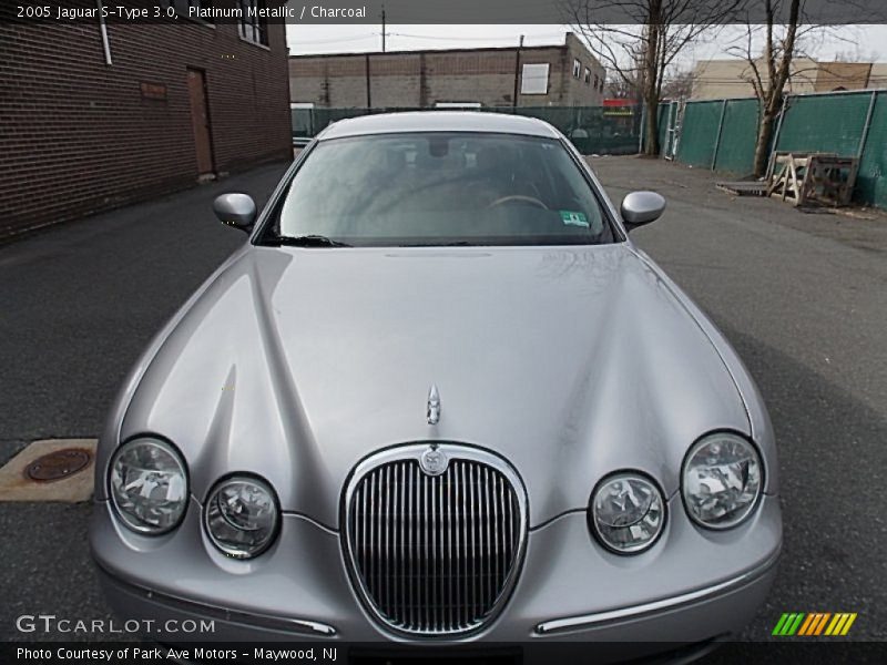 Platinum Metallic / Charcoal 2005 Jaguar S-Type 3.0
