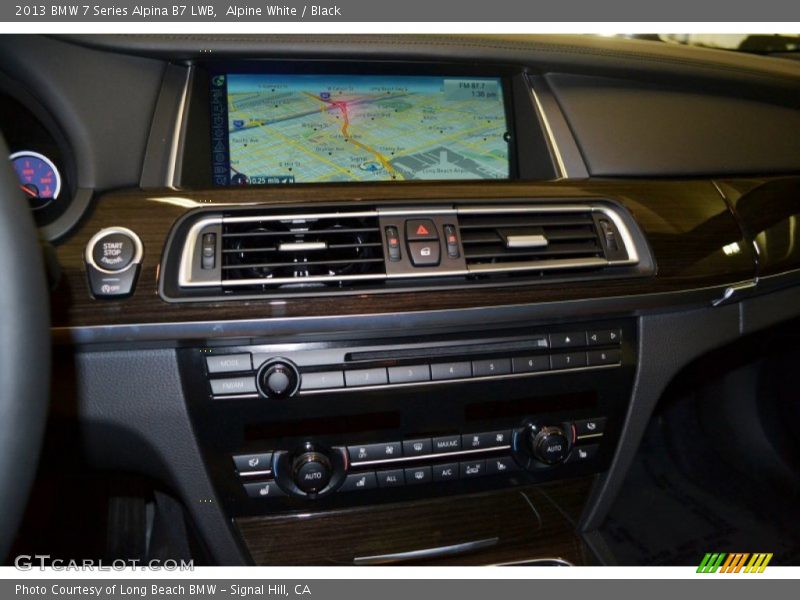 Controls of 2013 7 Series Alpina B7 LWB