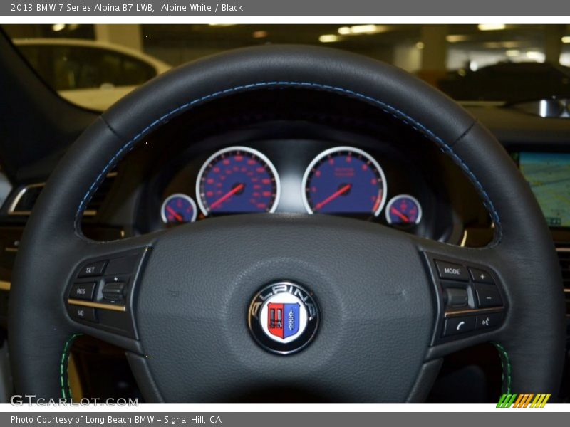 Alpine White / Black 2013 BMW 7 Series Alpina B7 LWB