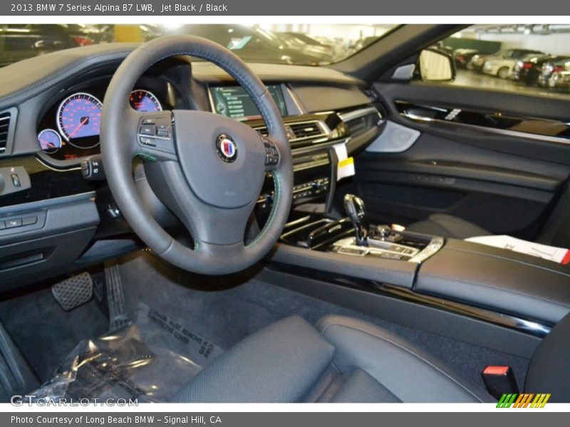 Black Interior - 2013 7 Series Alpina B7 LWB 