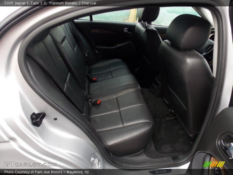 Platinum Metallic / Charcoal 2005 Jaguar S-Type 3.0